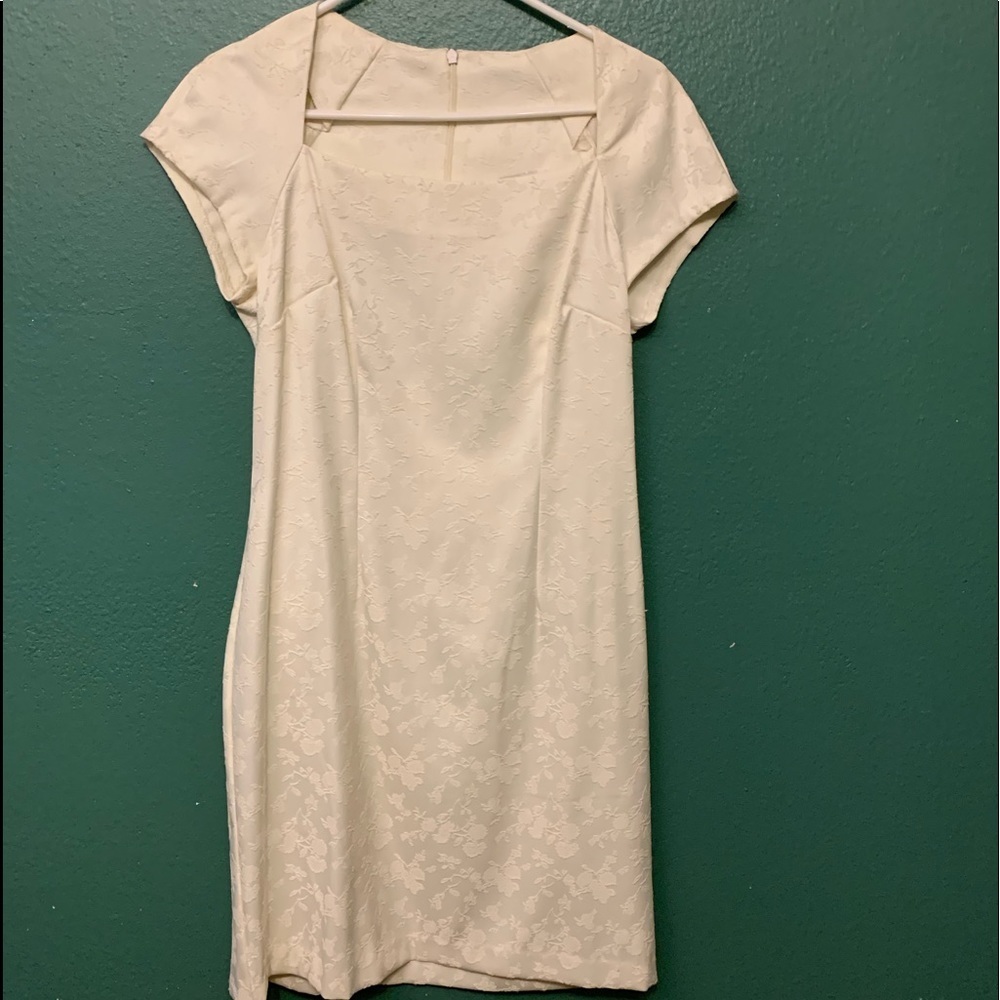CDC Dress ivory color size 8